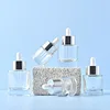 transparent bottle