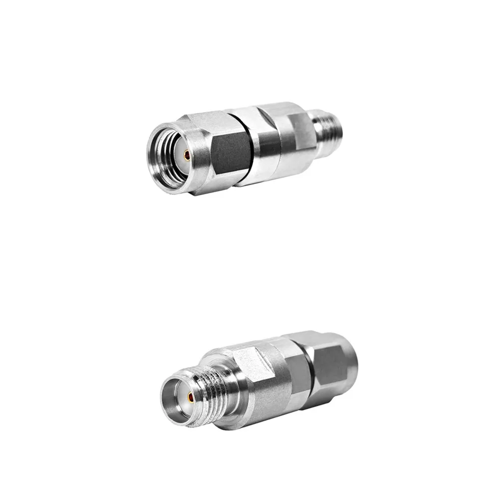 RF Coaxial Cable Stainless Steel RP SMA Male to SMA Female Rf Connector 0-18G Adapter