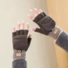 Coffee-colored flip-top
