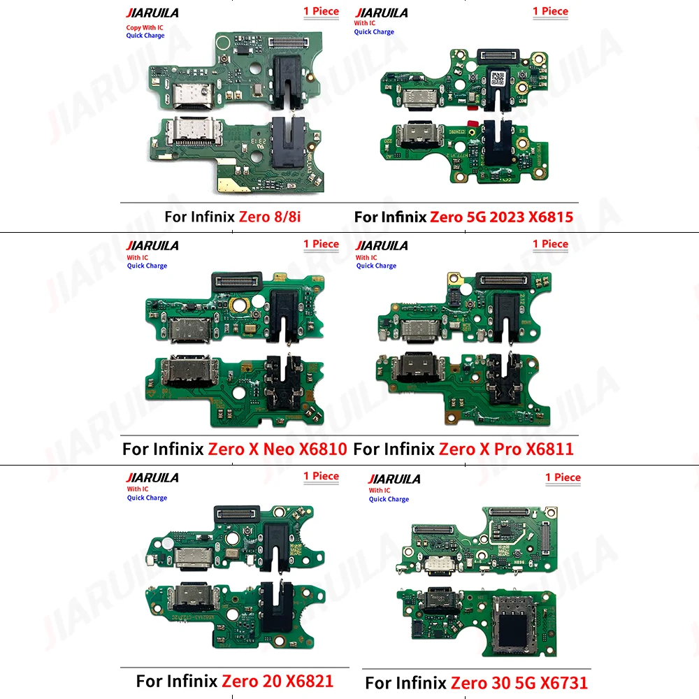 Charging Port Board Replacement for Infinix Zero 30 5G, 20, 8i Charging Port Board Replacement for Infinix Zero 30 5G, 20, 8i