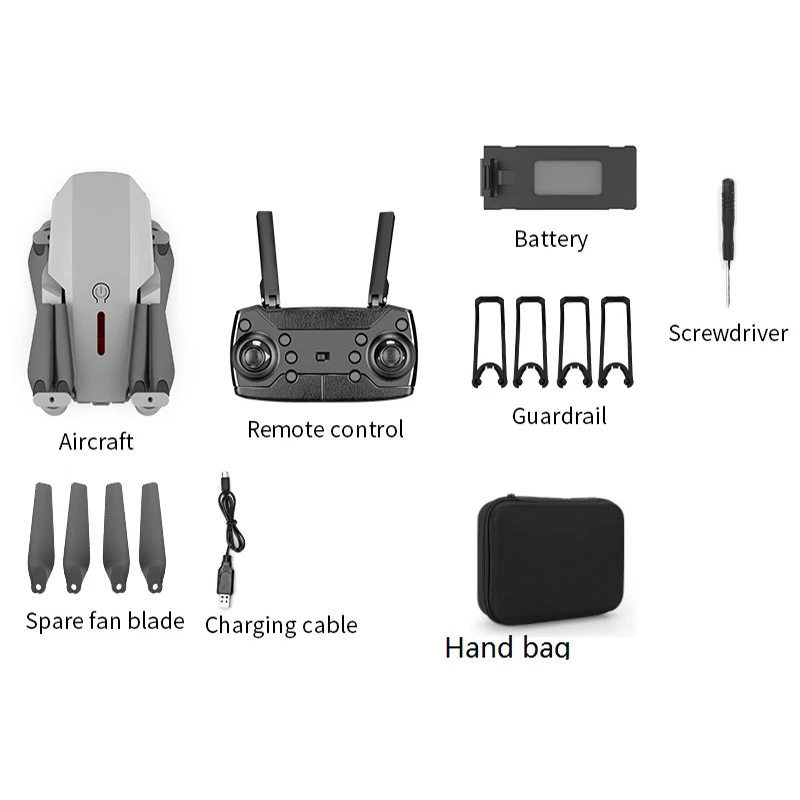 Мини rc Дроны с камерой дронов Двухъядерный Intel HD камера и широкоугольные видео в режиме реального времени guadcopter мини E88 Дрон HD камера