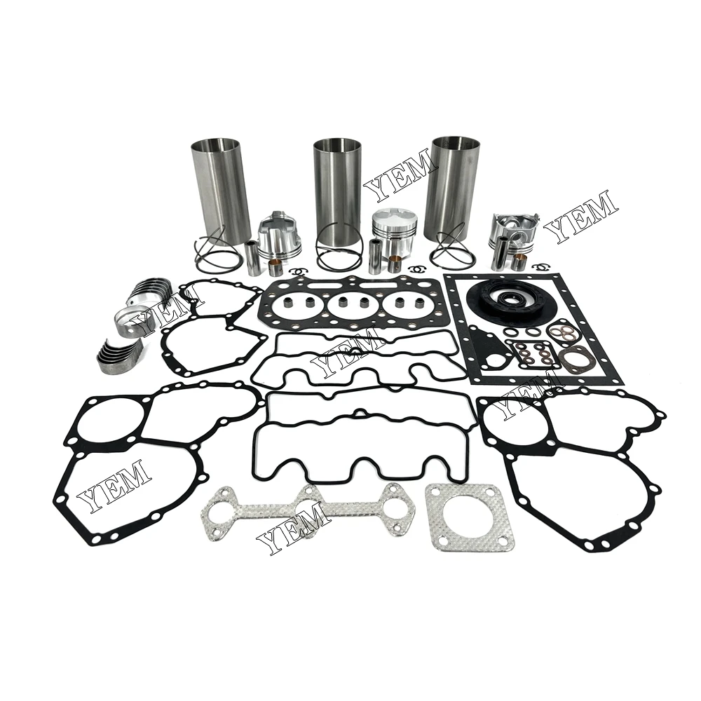 S773 Engine Rebuilding Kit With Cylinder Gasket Set Piston Rings Liner Bearings for Shibaura