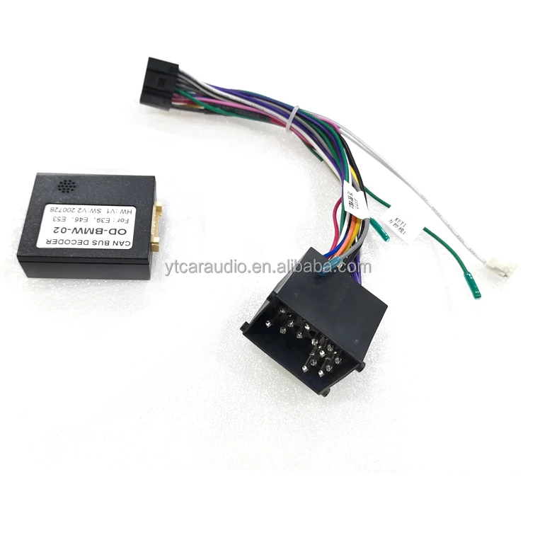 Adattatore Per Cablaggio Audio Per Auto Canbus Box Sostitutivo Per Connettore Per Cavo Audio/Escape Materiale In Gomma ABS