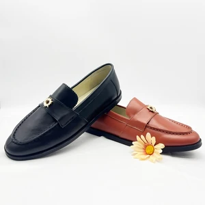Professional Custom Women's Hard-Wearing Slip-On Loafers Fashion Trend for Spring Summer Autumn Seasons