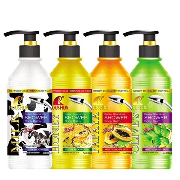 Семейный Размер отбеливающий питательный увлажняющий гель для душа на химической основе средства ванны