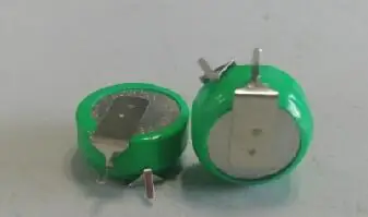 3 6 v 60mah Li-Ion аккумулятор Кнопка Плоский Круглый Аккумулятор Беспроводная гарнитура CP1254 ICR1254 LIR1254 батарея с проводами