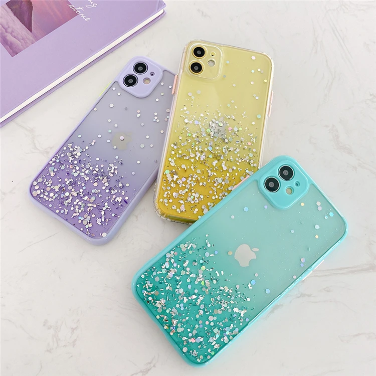 Gradient Glitter Bling Sparkle Case for Realme Pro