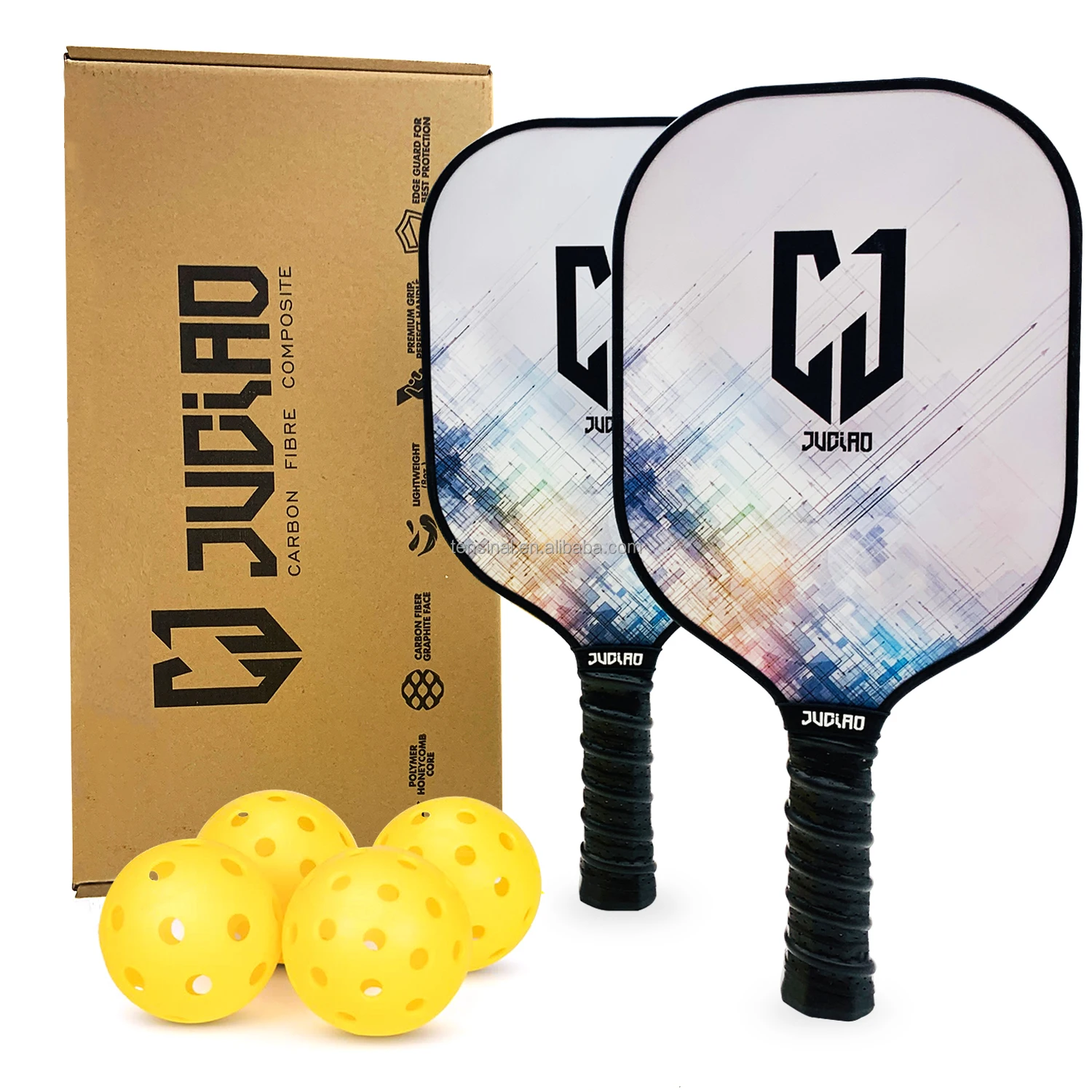 ピックルボール パドル JUCIAO カーボン エッジレス USAPA 承認 青 Amazon.com: JUCIAO Pickleball Paddles,Professional Thermoforming