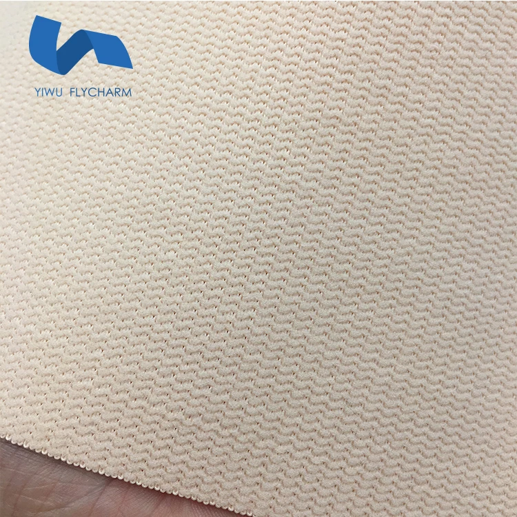 Beige Color 6 Inch Plush Elastic Band for comfort Waistband