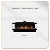 L1219.2-H720-D380mm  48 pollici