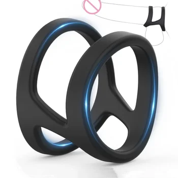 Soft Stretchy Cock Rings Design For Pleasure Enhance,Longer Harder Erection,Adult Sensory Toys For Men Or Couples