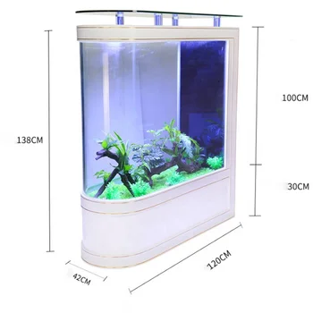 2020年中国水槽カスタムデザインドア魚繁殖用格安大型水槽アクリル