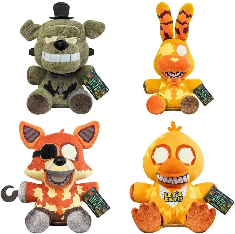 Source Dihao melhor vendedor de pelúcia, animais de pelúcia da fnaf,  macios, bonitos, jogo de desenhos animados, dia das bruxas, presente de  natal para crianças on m.alibaba.com