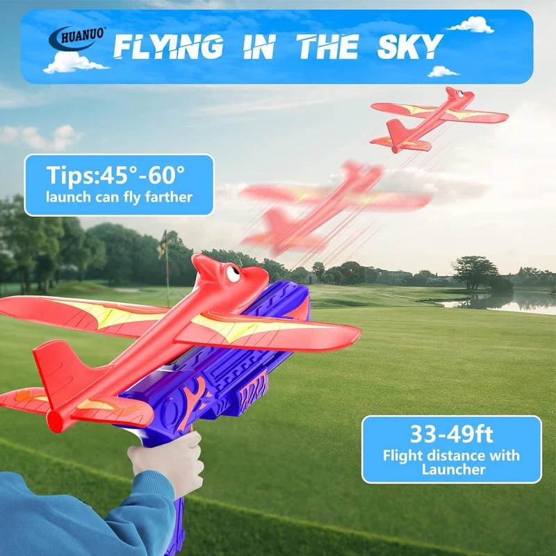 DINOSAUR GLIDERS fly air plane dino soar flying glide bulk party DINOSAUR GLIDERS fly air plane dino soar flying glide bulk party