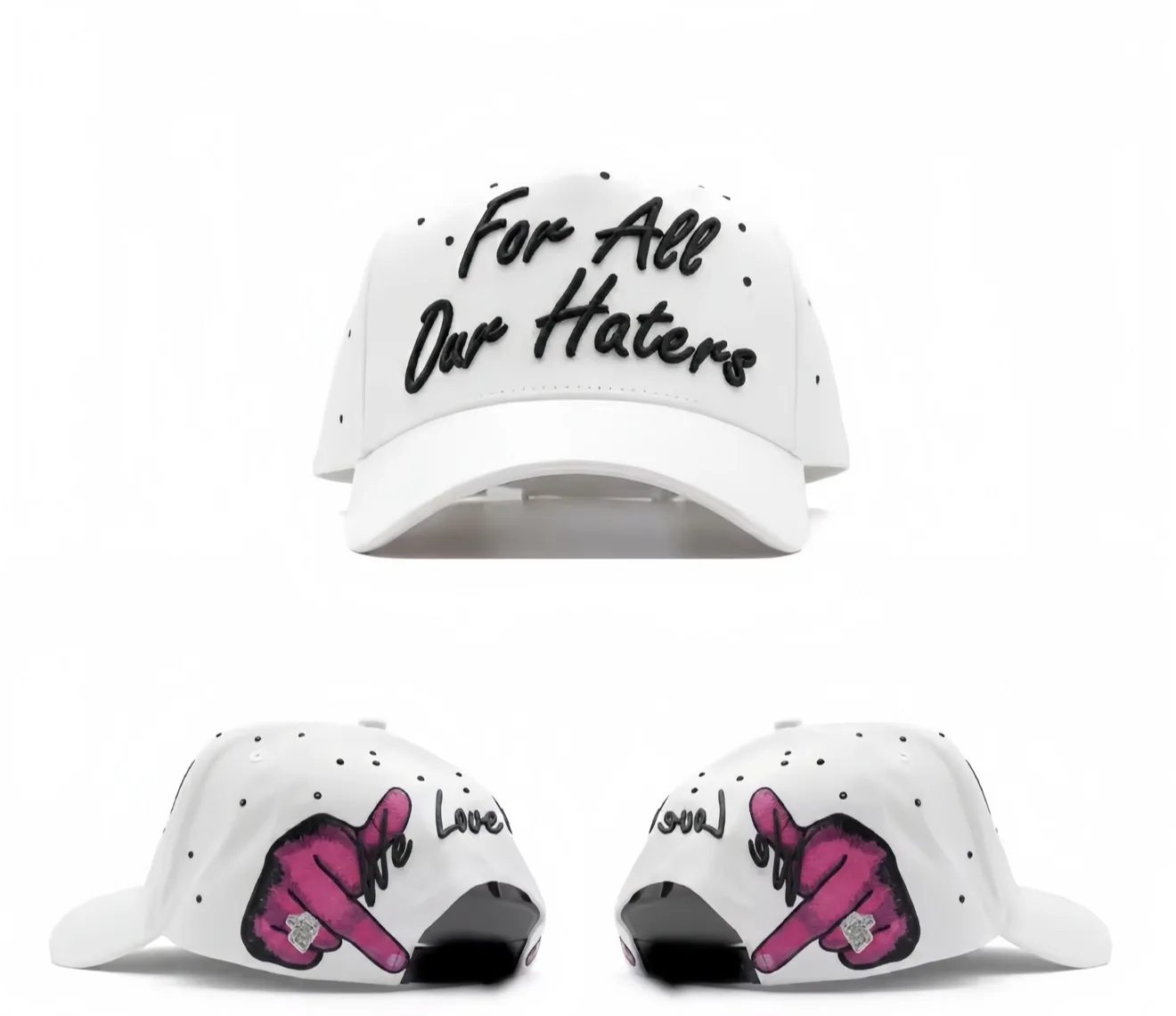 Logo Jesus 5 Panel Caps Women Mens Curved Brim Hand Embroidery Puff Image Terry Snapback Baseball Cap 100% Cotton Sport