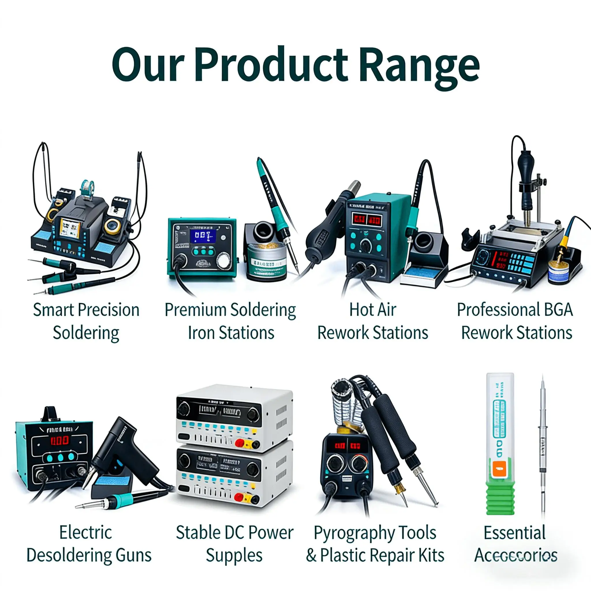 FORWARD FW-HA01 Hot Air Desoldering Station 1 Piece MOQ in Stock 2 Days Fast Ship for Phone Motherboard Repair Tool