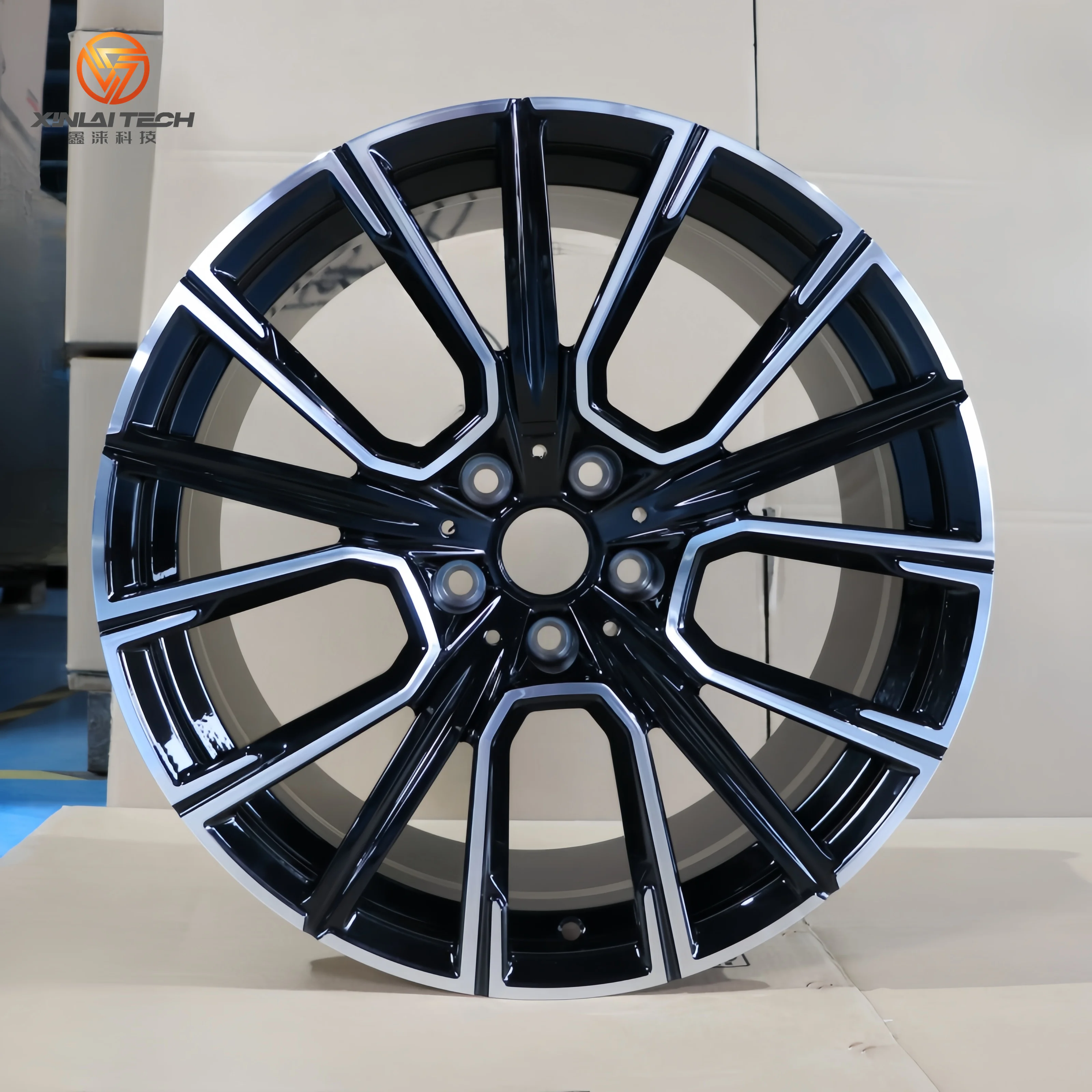 XINLAI Custom Diamond Facets Design 4x4 5x150 Offroad 16x8 17-22Inch Wheel for Y60 Y61 Ford Jeep JK H2 Pickup Suv - Image 4