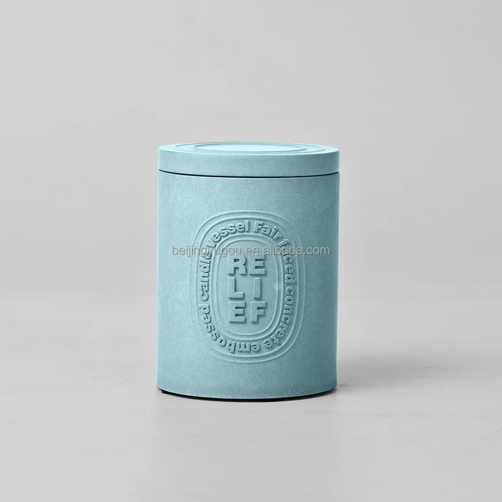 concrete “mother” candle – g e s t u r e s