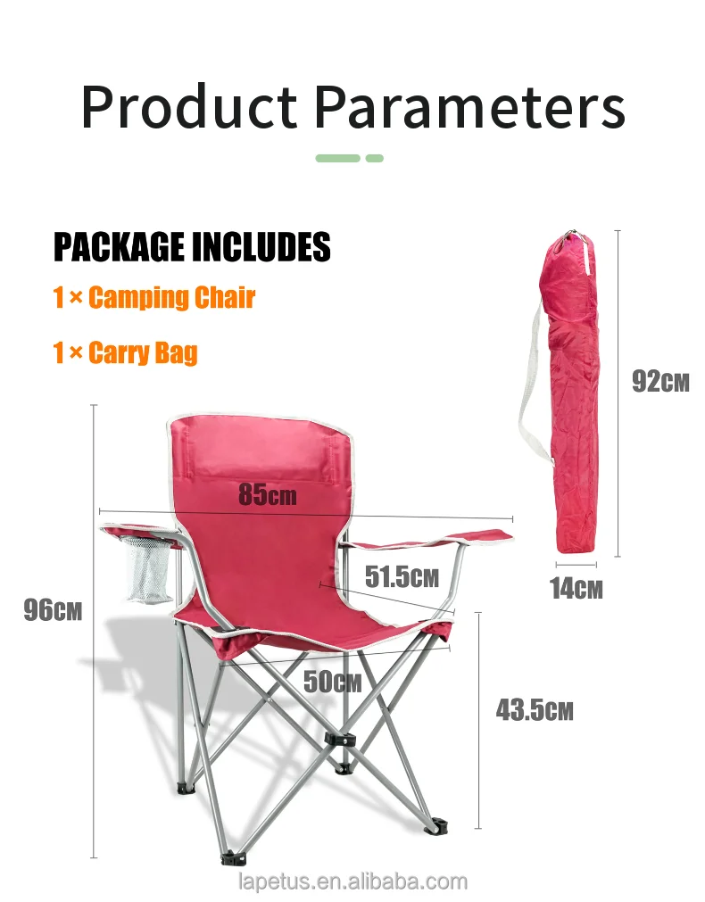 Folding Camping Selfdriving Tour Ultralight Portable Metal Oxford