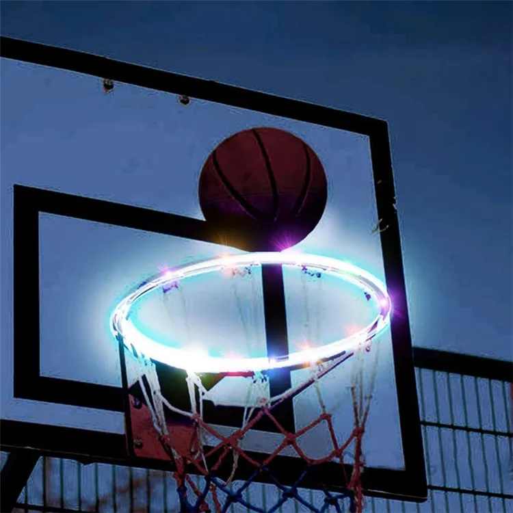 Outdoor Waterproof Solar Power Rgb Led Strip Basketball Hoop Light Lamp For Shooting Basket Frame Sports Buy Rgb Led Strip Basketball Hoop Light Solar Rgb Led Strip Basketball Hoop Light Waterproof