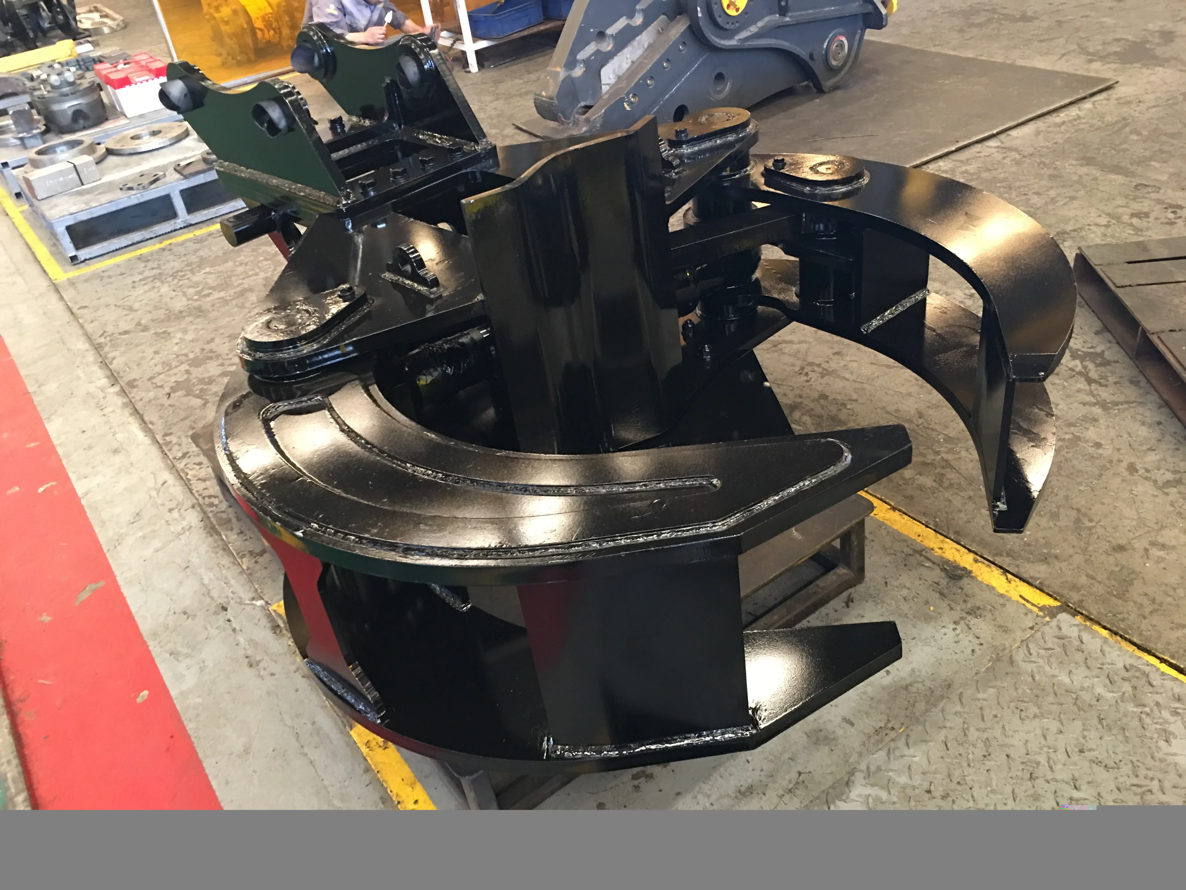 Excavator Tree Shear for 2-45Tons Excavator Hydraulic Wood Cutter