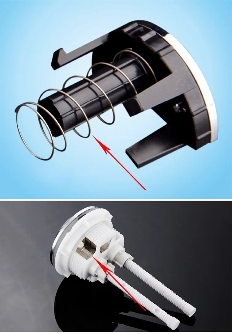 Customized SUS 304 Toilet Tank Button Compression Closestool Button Spring