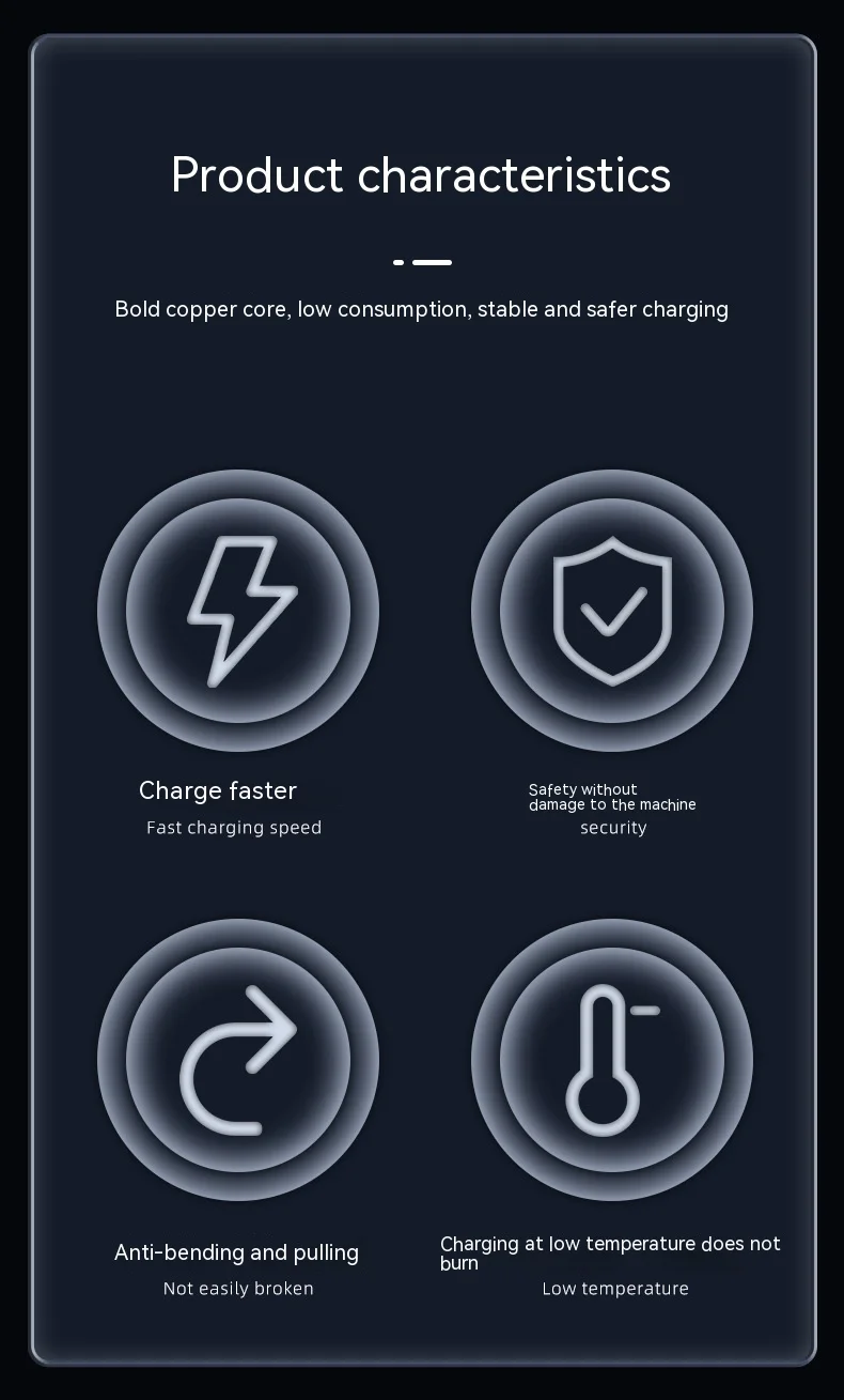 a drag three data cable super fast 3C Electronic Consumer Products Manufacture