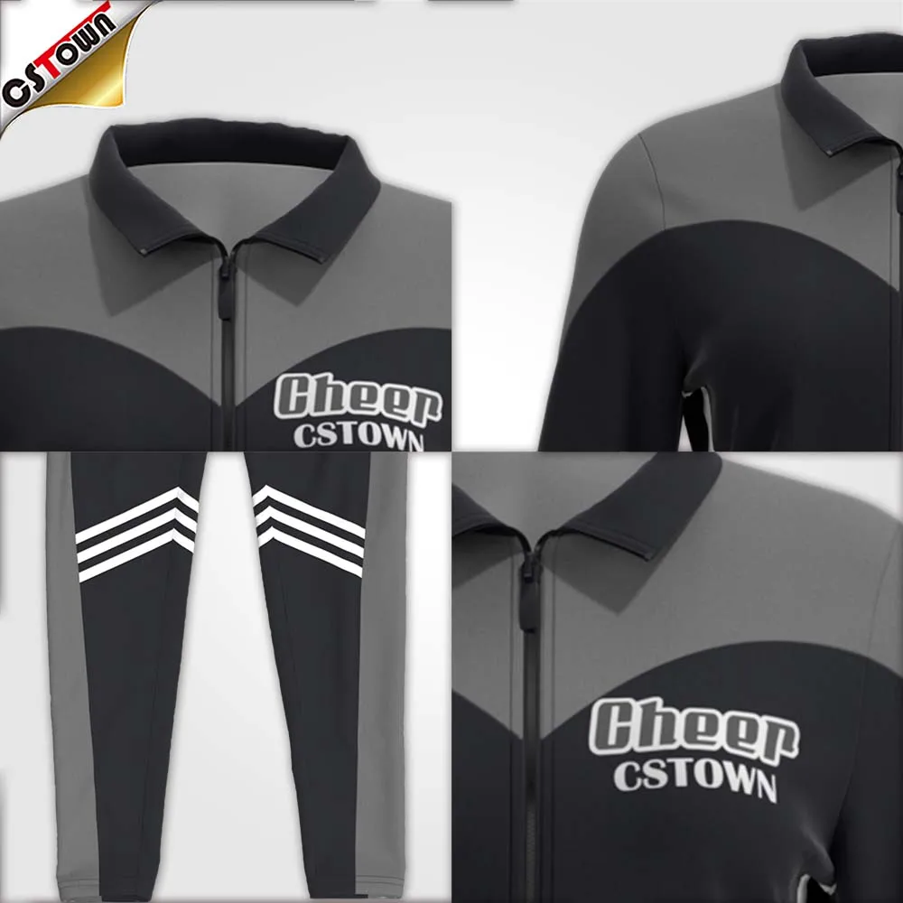 Custom Free Design Cheer Warm Up Jacket Cheerleading Practice Wear