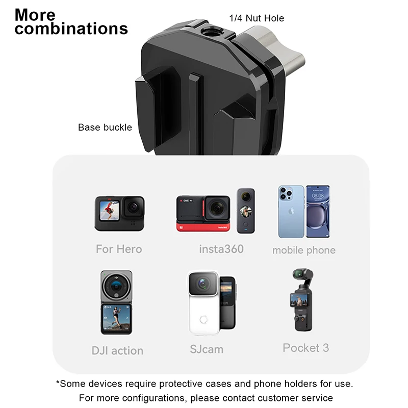 Supporto Universale A Sgancio Rapido Per Parabrezza Moto In Lega Di Alluminio Per Fotocamera Go Pro - Foto 1