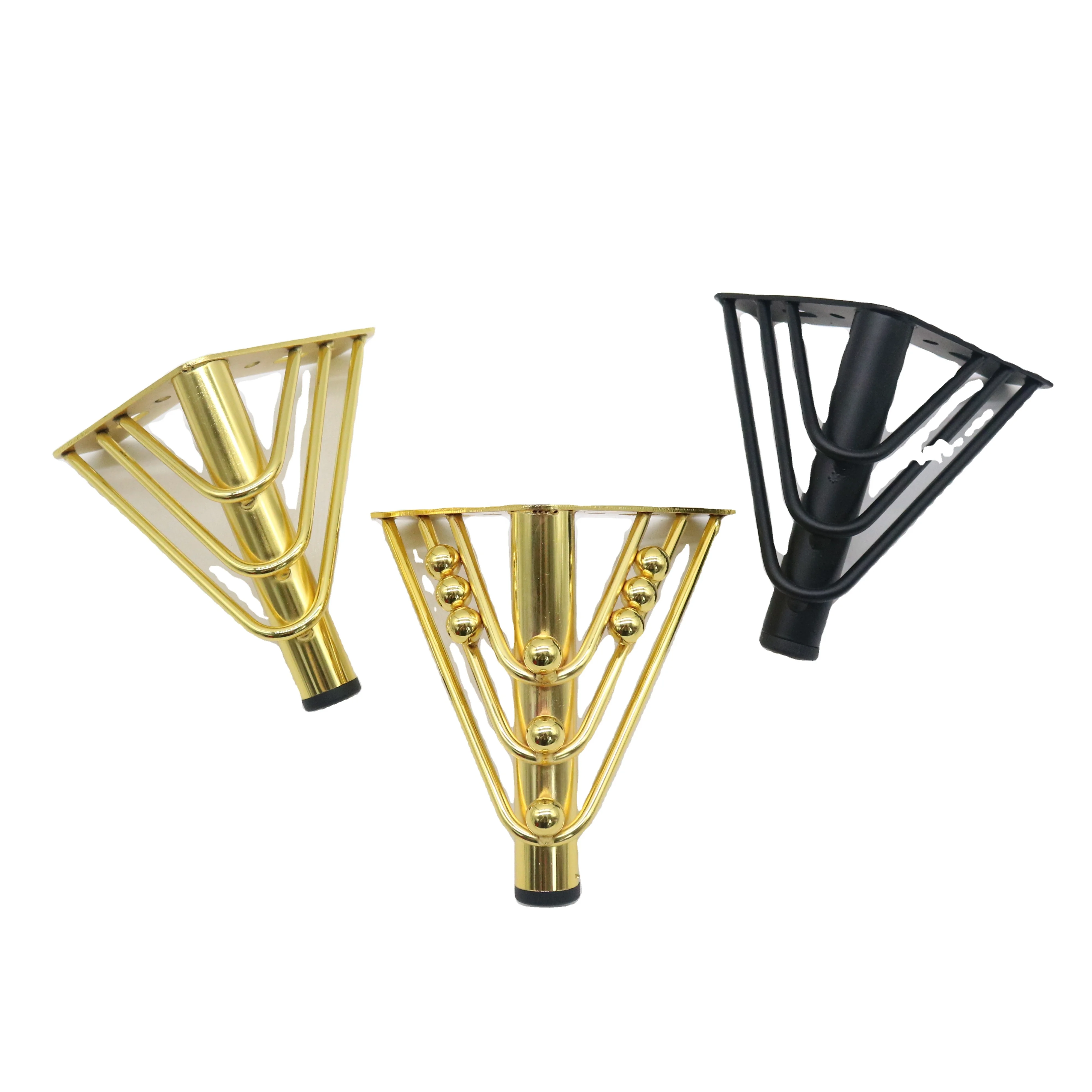Metal Legs Furniture Metal Iron Sofa Leg Metal Hardware Accessories Gold  Feet Gold Furniture Table Leg