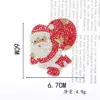 Santa claus self-adhesive glue - red