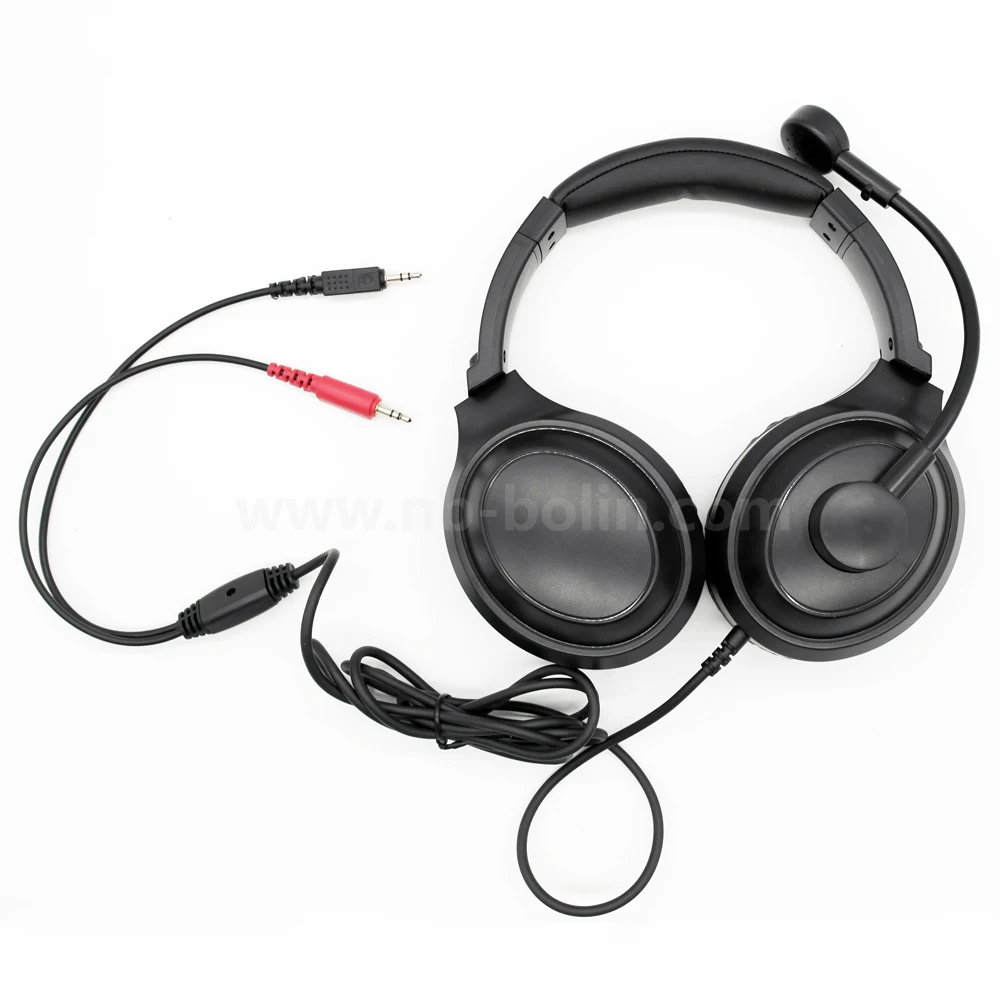 2021 Language Lab Equipment for English Translator Headset Headphones for Computer Lab