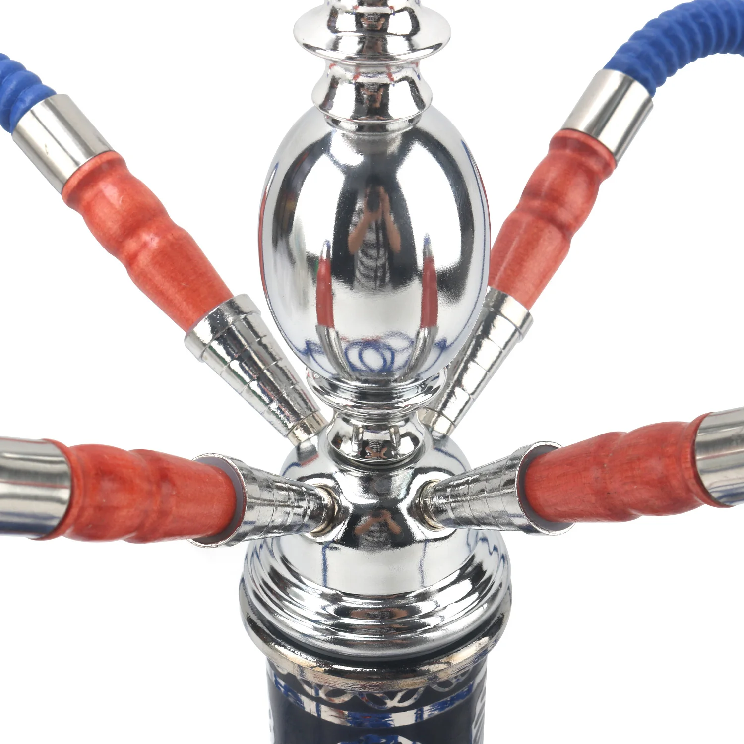 New Style 4 Hose Hookah Set Wholesalers Hookah Shisha 3 Colors Hooka