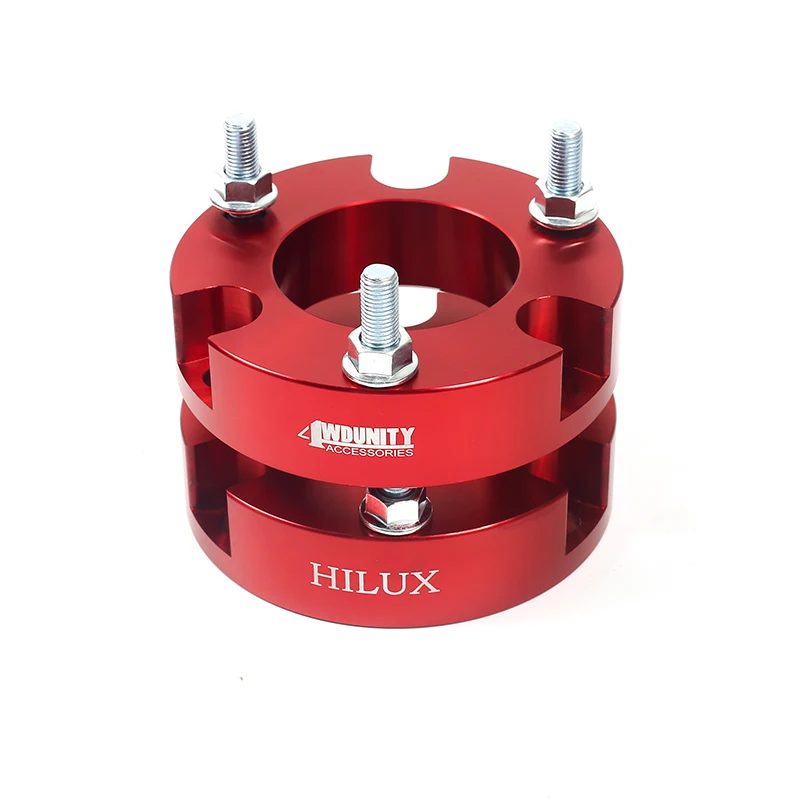 Комплект подвески 4x4, комплекты подъемников для TOYOTA HILUX 32 мм, детали для внедорожников, распорки для автомобильного подъемника, Передняя алюминиевая распорка