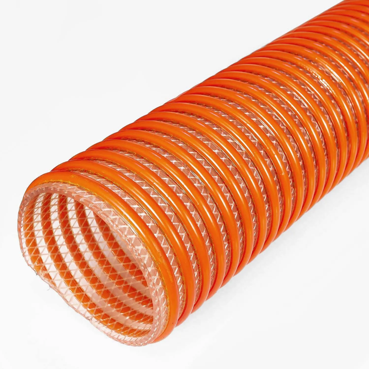 Flexible Uv Resistant Pvc Suction Hose Spiral Reinforced Delivery Hose for Submersible Pump
