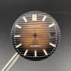 Black Coffee Dial Silver Stick Indexes