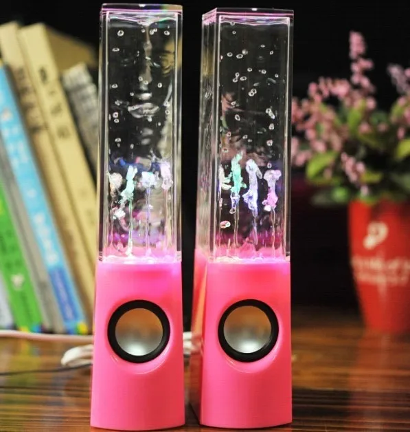 Colorful LED Light Water Dancing BT Speaker for Computer