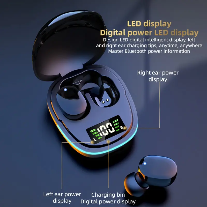 Hifi Coloful G9s Tws Anc G9s Earbuds Anc Fone Tws Sleep Earphone Audionic Earbuds Auriculares Gamer High Bass Earbuds With Mic