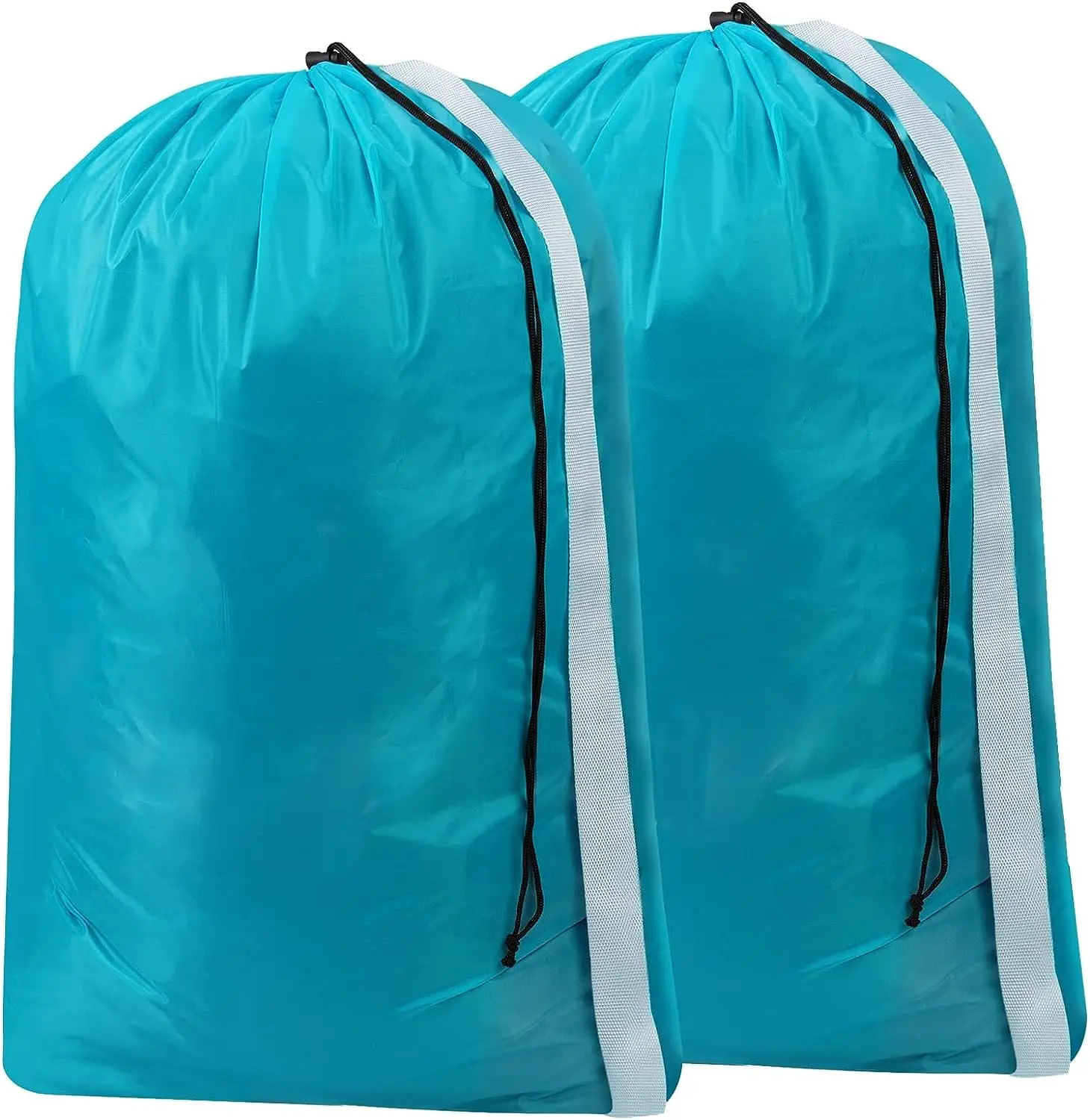Heavy Duty Wholesale Laundry Wash Bags Drawstring Laundry Bag With Straps Oxford Laundry Bag For