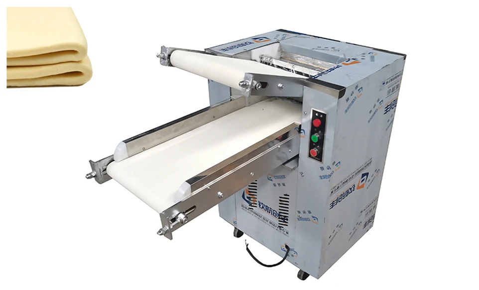 Commercial Electric Pizza Dough Sheeter Roller Machine / Dough Sheeter