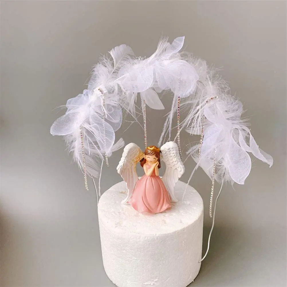 Оригинальный керамический Топпер для торта милый дизайн Роскошный домашний декор кукла принцессы фарфоровый