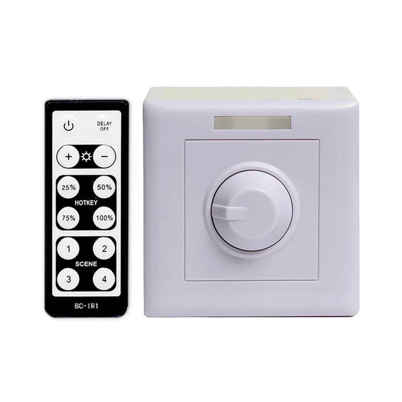 86 Switch Wall Knob LED Signal Dimmer RF Control 0-10V