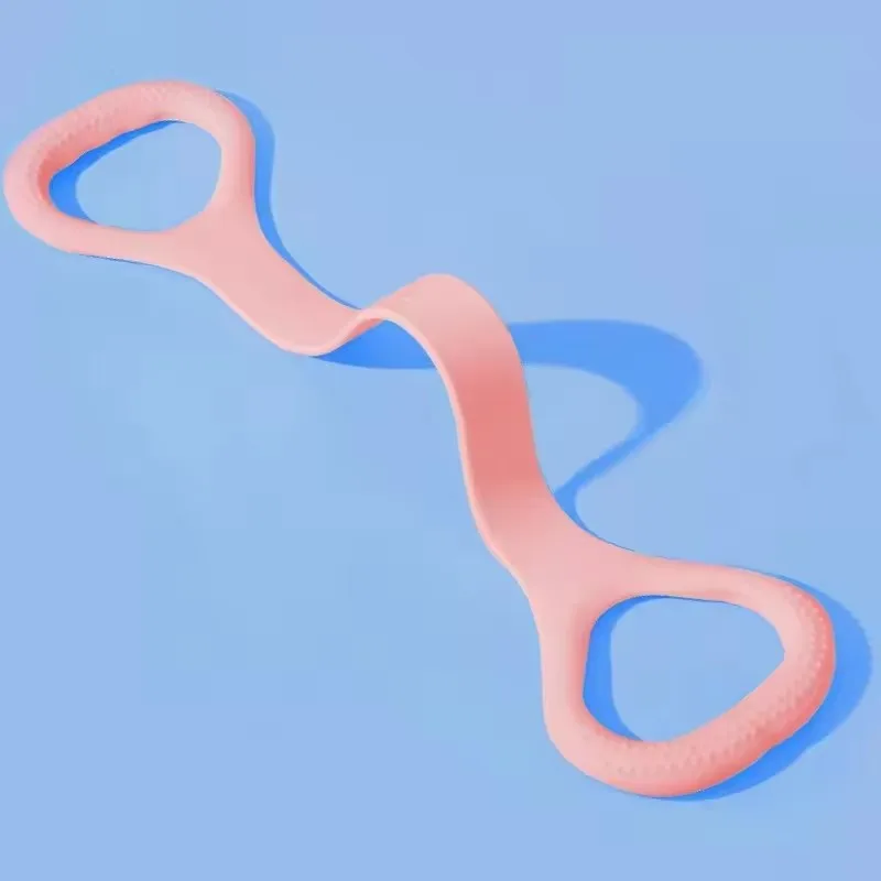 Good Selling Portable Home Gym Equipment Band Elastic Stretching Resistance Band with Handles