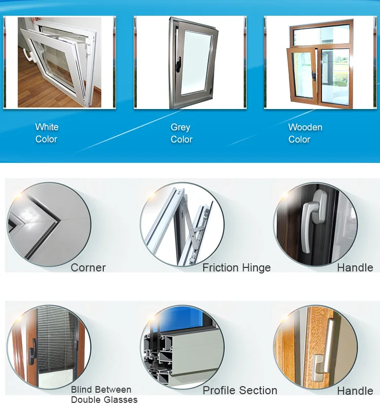 Double Hung Black Vinyl Window With Screen Double Hung Windows With Upvc Frame And Glass Pane