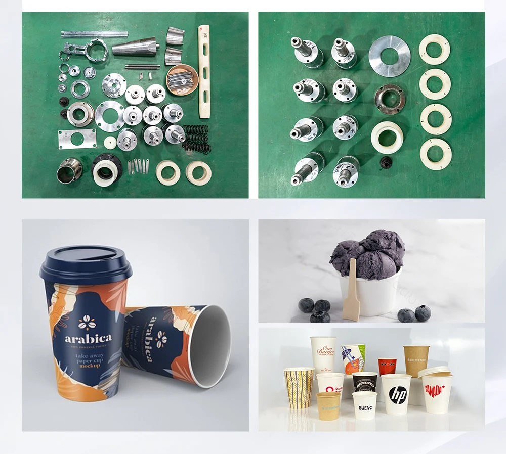 High-speed Paper Cup Making Machine - 180pcs/min Automatic