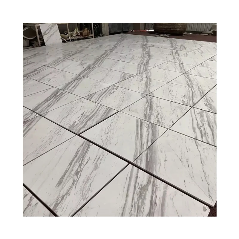Wholesale Customized Size Volakas White Marble Slab Tiles for Home Floor Wall Outdoor Countertop Villas