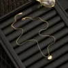 Collana con cuore in oro