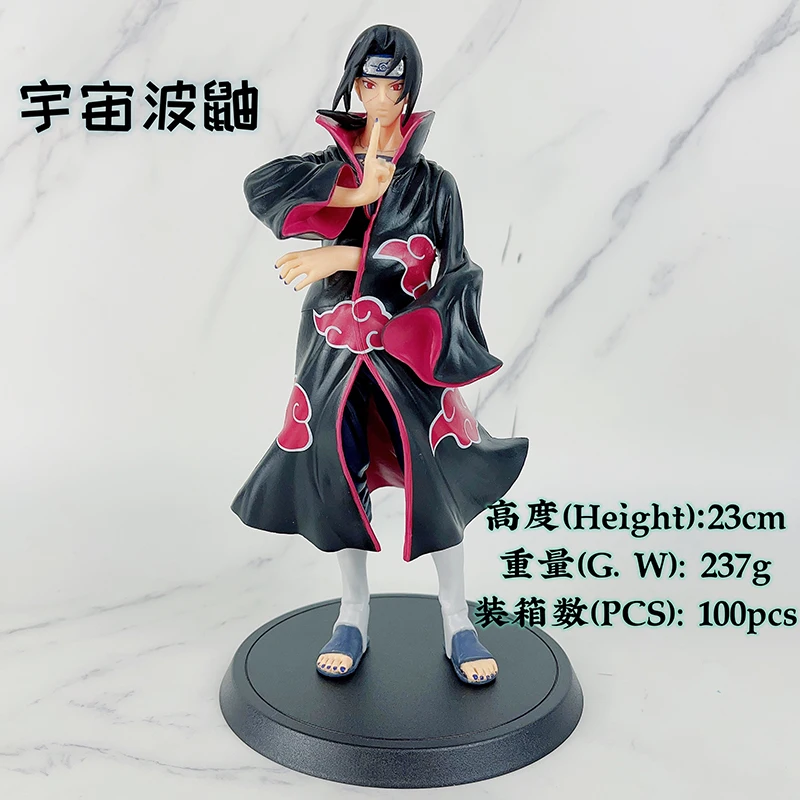 Japanese Anime Narutos Shippuden PVC Narudo Action Figure GK Uchiha Itashi  Model Collection Toy