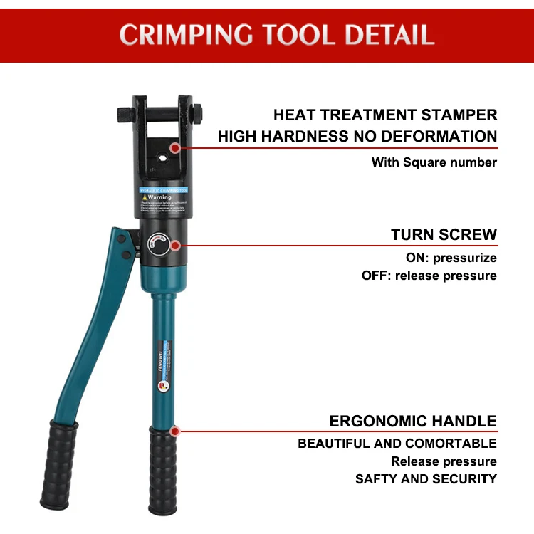 Hydraulic Crimping Tool 10300mm Hydraulic Crimping Tool Cable Lug