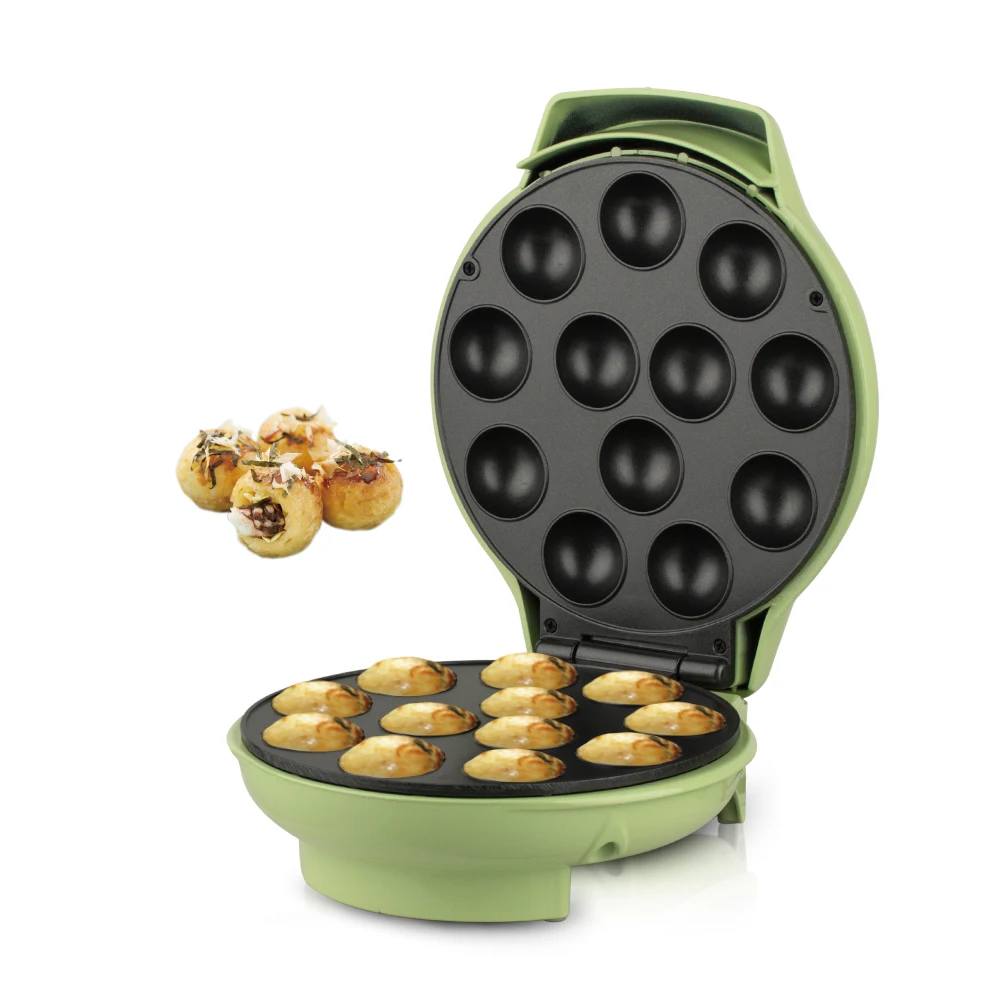 Macchina Per Takoyaki Elettrica - Takoyaki Maker Con 18 Fori, Rivestimento Antiaderente, Per Palline Di Polpo Giapponesi